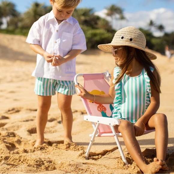 NEW! Kenny Flowers Kiddy Flowers The Lanai Ruffle One Piece UPF 50+ Girls SZ 10 - Picture 3 of 13